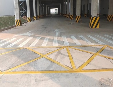 秦皇岛秦皇岛厂区道路标线施工
